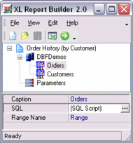 XL Report Builder screenshot